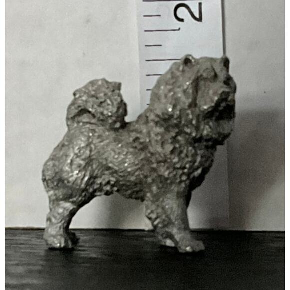 Metal Chow Chow Figurine - Picture 3 of 3